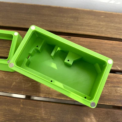 BentoBox v2.0 5015 pull-configuration điều khiển qua Shelly kèm shroud thu gọn