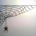 Mô hình trang trí Halloween: Nhện và mạng nhện 3D - Thumbnail 3