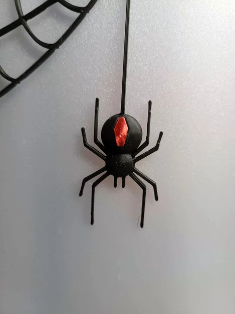 Mô hình trang trí Halloween: Nhện và mạng nhện 3D - Image 4