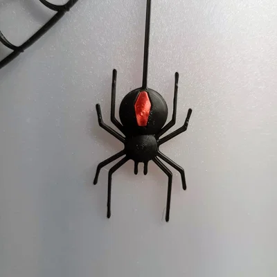 Mô hình trang trí Halloween: Nhện và mạng nhện 3D