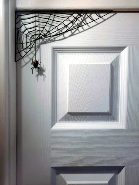 Mô hình trang trí Halloween: Nhện và mạng nhện 3D - Image 5