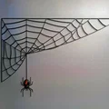 Mô hình trang trí Halloween: Nhện và mạng nhện 3D - Thumbnail 6