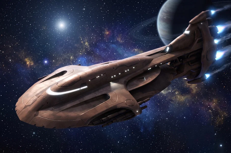 Tàu Star Trek Kehra Tellarite Interceptor Fleet Command - Image 1