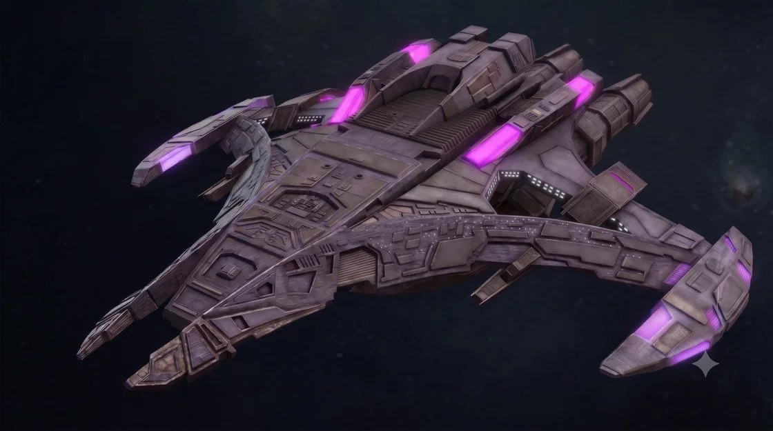 Mô hình tàu chiến Jem'Hadar - Chỉ huy Hạm đội Dominion - Image 1