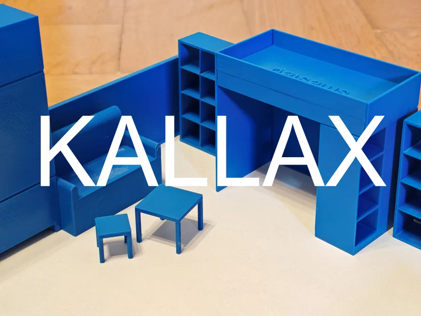 Mô hình tủ Ikea KALLAX tỉ lệ 1:25 - Image 1