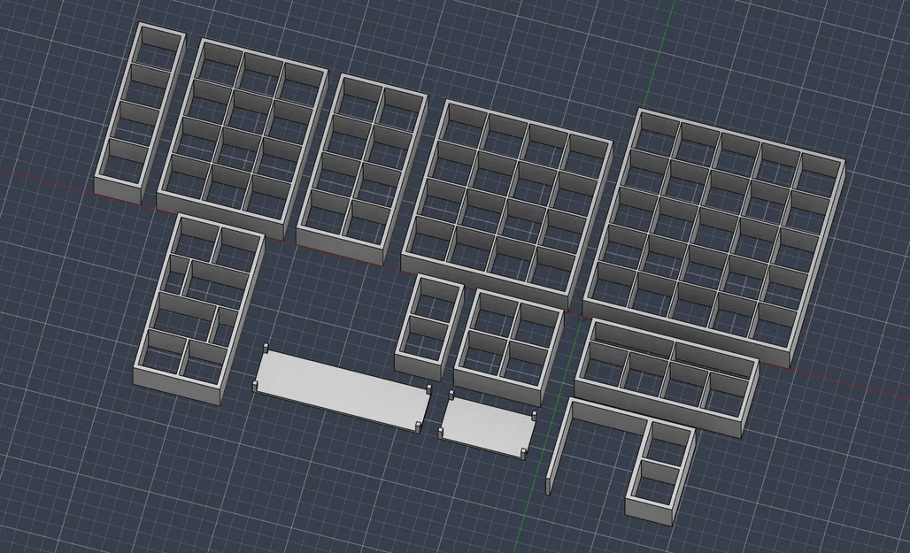 Mô hình tủ Ikea KALLAX tỉ lệ 1:25 - Image 2
