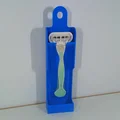 Giá treo dao cạo (không cần support & có file Fusion360) - Thumbnail 1