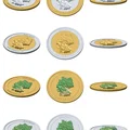 Đồng xu phù điêu địa hình 3D nước Đức (85 mm) – Token sưu tầm - Thumbnail 3