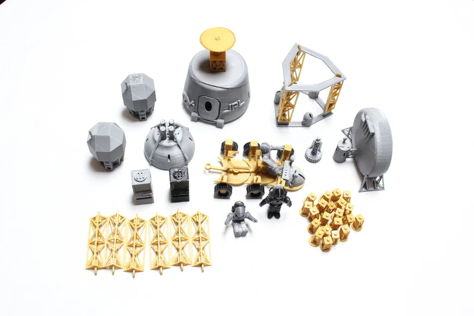 Bộ mô hình Astronaut Action Figure cho cuộc xâm lăng Sao Hỏa - Image 1