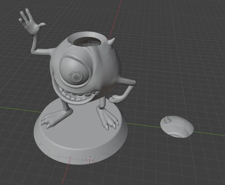 Mike Wazowski - Tượng hoặc Hộp Đựng - Image 2