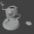 Mike Wazowski - Tượng hoặc Hộp Đựng - Thumbnail 2