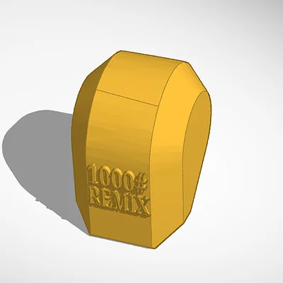 Mô hình đầu 1000# Remix cho Dummy 13 - Phụ kiện in 3D độc đáo