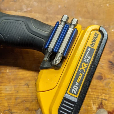 Bộ kẹp giữ 2 đầu vít cho máy khoan và máy vặn vít DeWalt