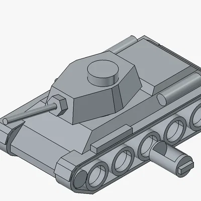 Mô hình hộp lưu trữ T-34 Organizer in 3D độc đáo