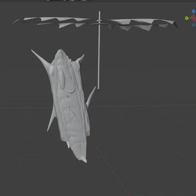 Mô hình 3D Korok với chong chóng lá xoay được cực dễ thương