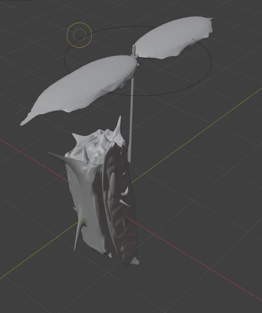 Mô hình 3D Korok với chong chóng lá xoay được cực dễ thương - Image 2