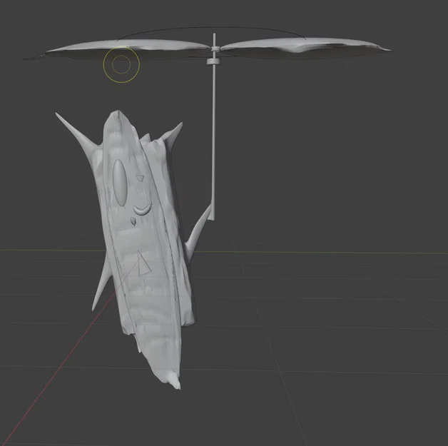 Mô hình 3D Korok với chong chóng lá xoay được cực dễ thương - Image 4