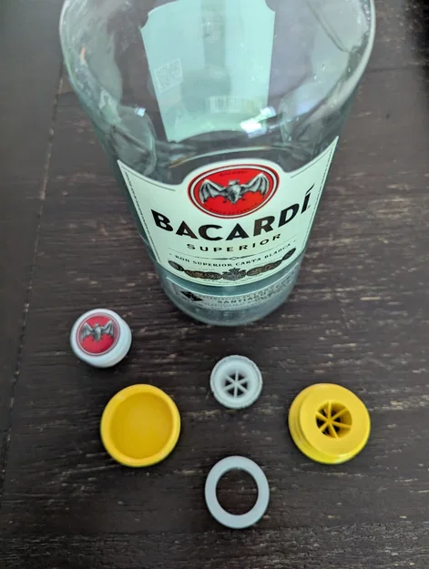 Nắp Chống Rót Lại (NRF) - Đã thử nghiệm trên chai Bacardi - Ren chuẩn GPI 33-400 - Image 1