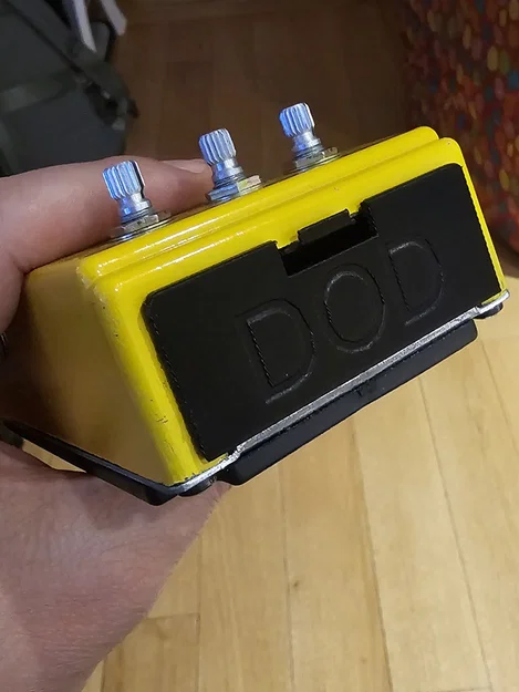 Nắp đậy pin thay thế cho bàn đạp guitar DOD FX50-B Overdrive Plus - Image 1