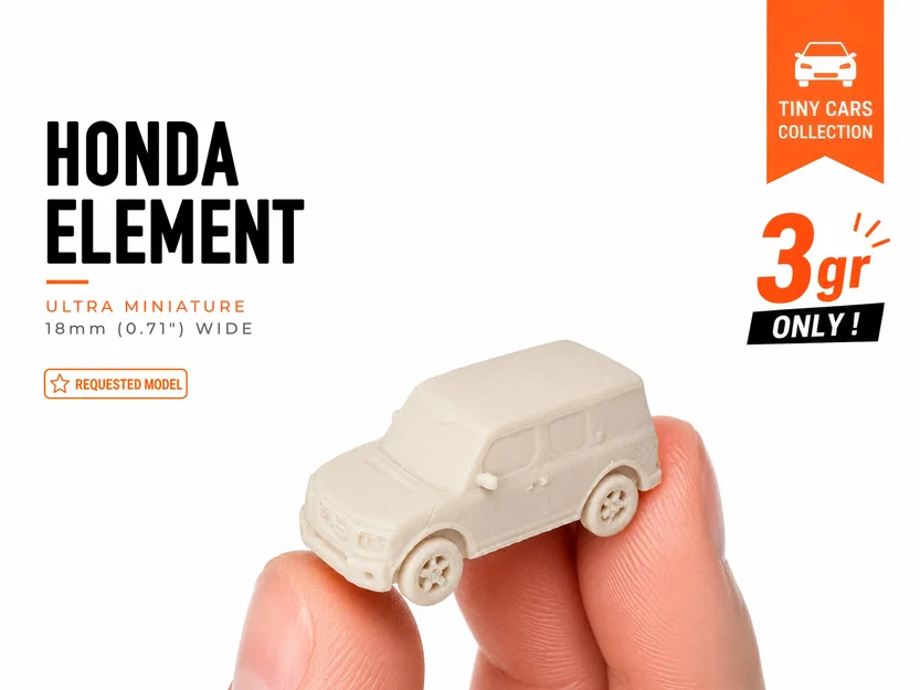 Tiny Hondaa Element - Bộ sưu tập xe Mini - Image 1