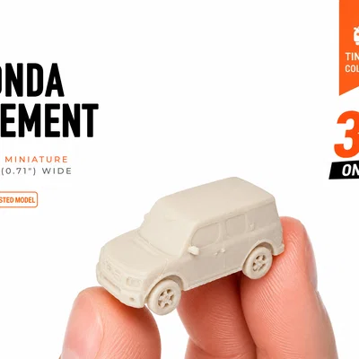 Tiny Hondaa Element - Bộ sưu tập xe Mini