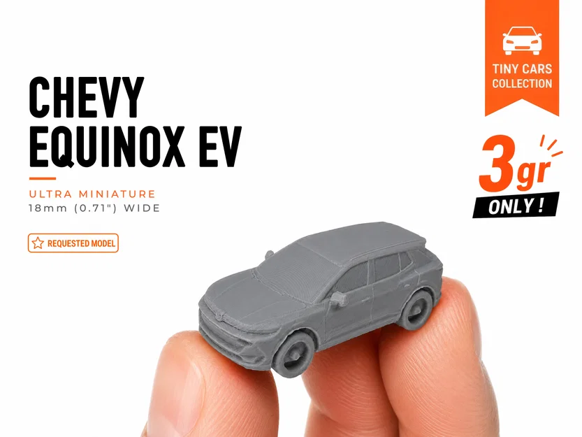 Mô hình Chevy Equinox EV nhỏ gọn - Bộ sưu tập Mini Cars - Image 1