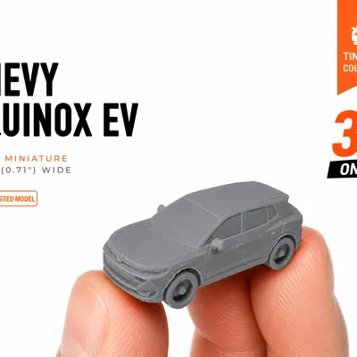 Mô hình Chevy Equinox EV nhỏ gọn - Bộ sưu tập Mini Cars