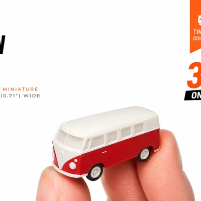 VW T1 Nhỏ Gắn - Dòng Xe Mini