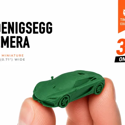 Koenigsegg Gemera Tí Hon - Bộ Sưu Tập Xe Mini