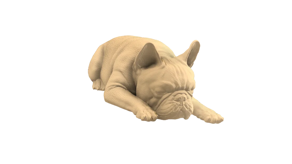 Mô hình chú chó Bull Pháp (French Bulldog) trang trí bàn làm việc - Image 1