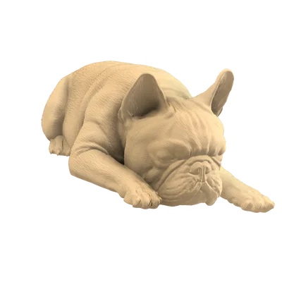 Mô hình chú chó Bull Pháp (French Bulldog) trang trí bàn làm việc