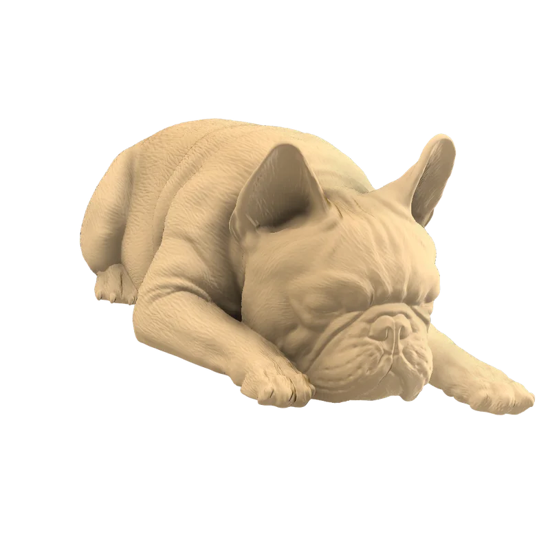 Mô hình chú chó Bull Pháp (French Bulldog) trang trí bàn làm việc