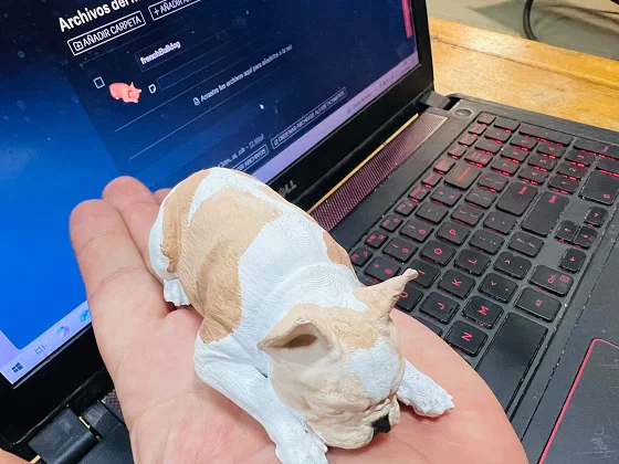 Mô hình chú chó Bull Pháp (French Bulldog) trang trí bàn làm việc - Image 6