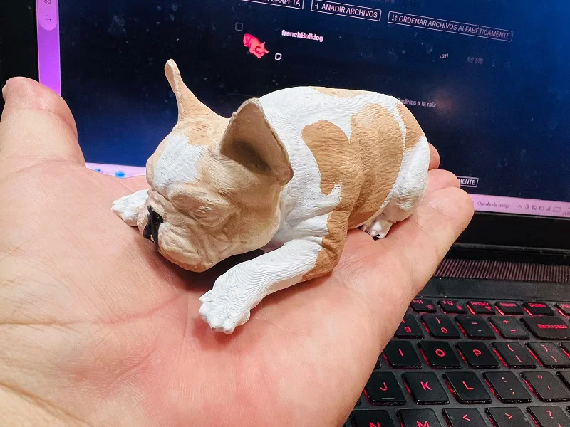 Mô hình chú chó Bull Pháp (French Bulldog) trang trí bàn làm việc - Image 7