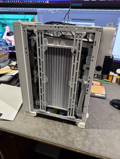 Meshroom V2 - Ngàm Gắn 2 Quạt 60mm Nóc Case - Hỗ Trợ Tản Nhiệt Nước - Image 4