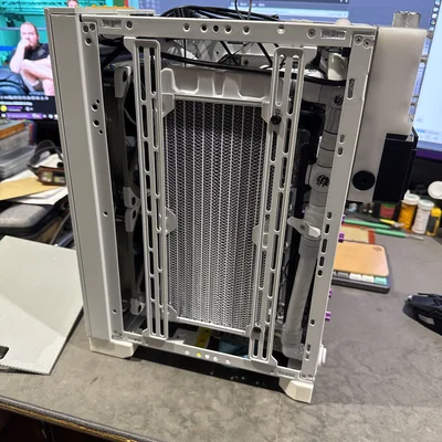 Meshroom V2 - Ngàm Gắn 2 Quạt 60mm Nóc Case - Hỗ Trợ Tản Nhiệt Nước
