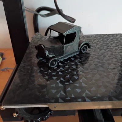 Mô hình Ford Model T dạng kit card
