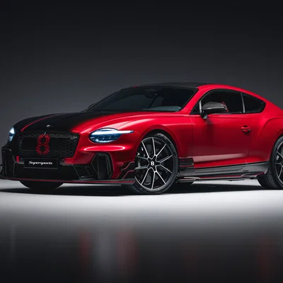 Mô hình xe Bentley Continental GT Supersports in 3D tinh xảo