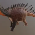 Mô hình in 3D Alcovasaurus - Khủng long Stegosaur chi tiết - Thumbnail 3
