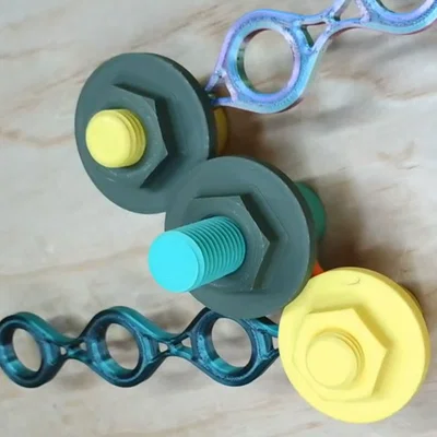 Tots-n-Bolts - Bộ đồ chơi lắp ráp in 3D hoàn chỉnh