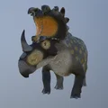 Mô hình 3D Sinoceratops: Khủng long có sừng từ kỷ Phấn trắng - Thumbnail 3