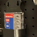 Giá treo hộp lưỡi dao Workpro 61mm cho bảng đục lỗ (Pegboard) - Thumbnail 1