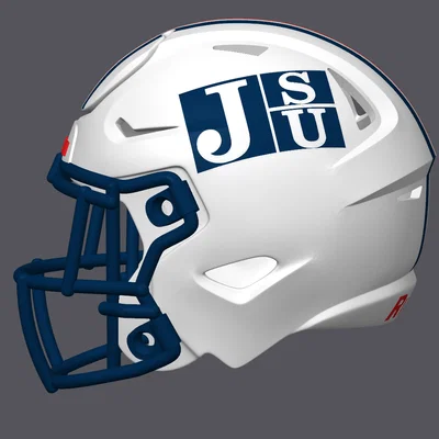 Mũ Bảo Hiểm Bóng Bầu Dục Jackson State Tigers