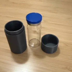 Hộp đựng bảo vệ lọ thủy tinh 10ml (10ml Vial Holder) in 3D