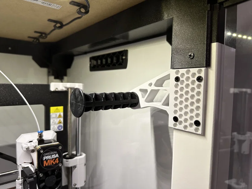 Giá treo cuộn nhựa Prusa MK4 cho tủ IKEA LACK Enclosure - Image 2