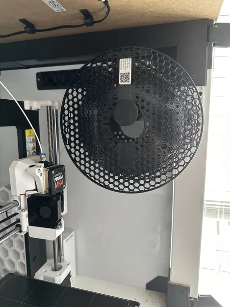 Giá treo cuộn nhựa Prusa MK4 cho tủ IKEA LACK Enclosure - Image 5