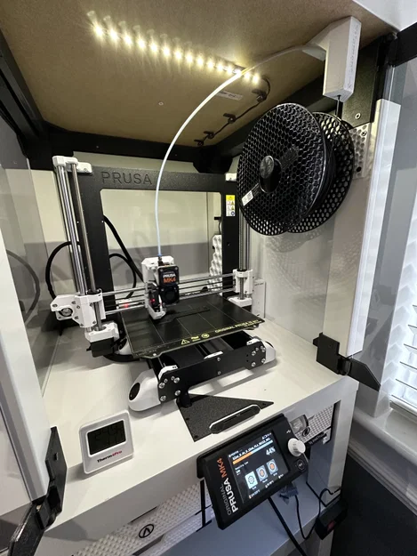 Giá treo cuộn nhựa Prusa MK4 cho tủ IKEA LACK Enclosure - Image 8