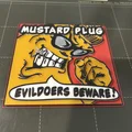 Logo 3D "Evil Doers Beware" của ban nhạc ska Mustard Plug - Thumbnail 2