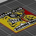 Logo 3D "Evil Doers Beware" của ban nhạc ska Mustard Plug - Thumbnail 8