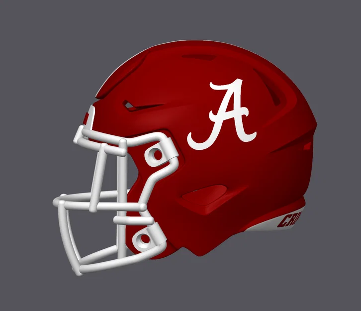 Mũ Bảo Hiểm Bóng Bầu Dục Alabama Crimson Tide - Speed Flex - Số 13 - Image 2